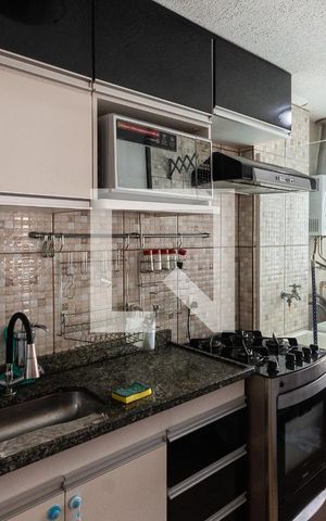 Apartamento à venda com 49m², 2 quartos e 1 vagaCozinha 