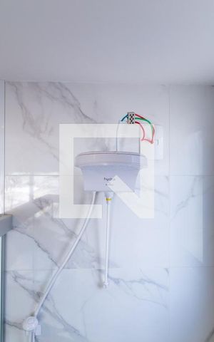 Apartamento para alugar com 19m², 1 quarto e sem vaga Apartamento para alugar com 19m², 1 quarto e sem vagaDetalhe - Banheiro