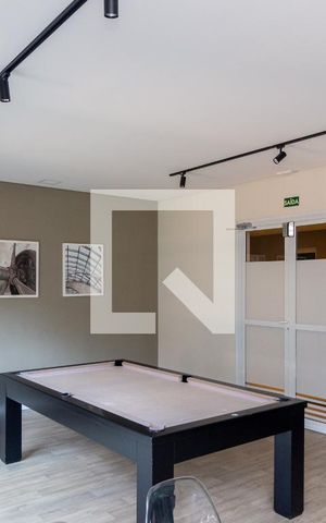 Apartamento para alugar com 19m², 1 quarto e sem vaga Apartamento para alugar com 19m², 1 quarto e sem vagaSalão de jogos