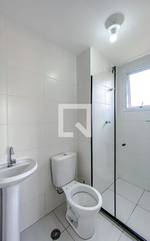 Apartamento para alugar com 47m², 1 quarto e sem vagaBanheiro da Suíte