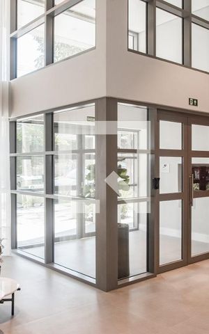 Apartamento à venda com 24m², 1 quarto e sem vaga Apartamento à venda com 24m², 1 quarto e sem vagaHall social