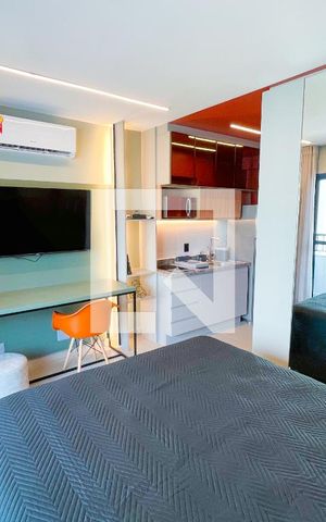 Studio à venda com 25m², 1 quarto e sem vaga Studio à venda com 25m², 1 quarto e sem vagaQuarto