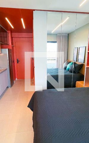 Studio à venda com 25m², 1 quarto e sem vaga Studio à venda com 25m², 1 quarto e sem vagaQuarto