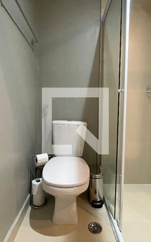 Studio à venda com 25m², 1 quarto e sem vaga Studio à venda com 25m², 1 quarto e sem vagaBanheiro