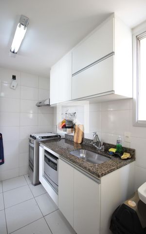 Apartamento para alugar com 78m², 3 quartos e 1 vagaCozinha e Área de Serviço