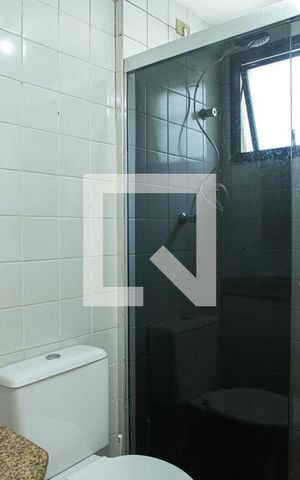 Studio para alugar com 35m², 1 quarto e sem vaga Studio para alugar com 35m², 1 quarto e sem vagaBanheiro