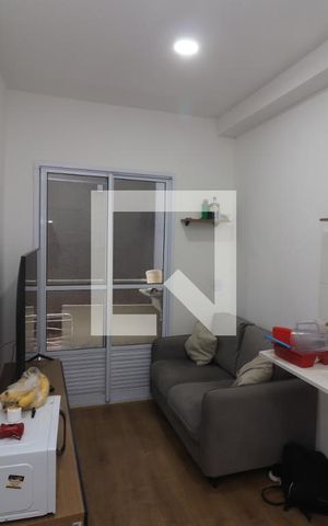 Apartamento à venda com 43m², 1 quarto e sem vagaSala/Quarto
