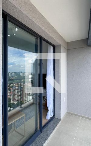 Apartamento para alugar com 34m², 1 quarto e sem vagaSacada