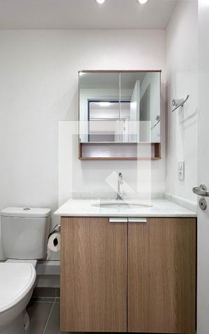 Apartamento para alugar com 34m², 1 quarto e sem vagaBanheiro