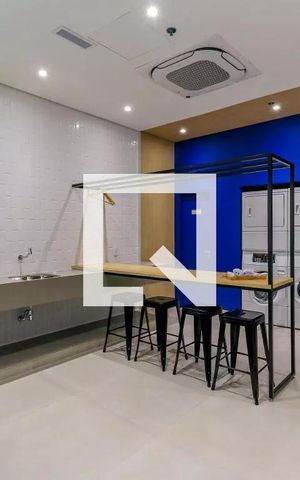 Apartamento para alugar com 34m², 1 quarto e sem vaga Apartamento para alugar com 34m², 1 quarto e sem vagaLavanderia