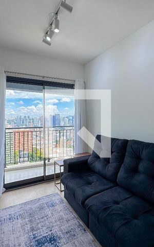 Apartamento para alugar com 34m², 1 quarto e sem vagaSala