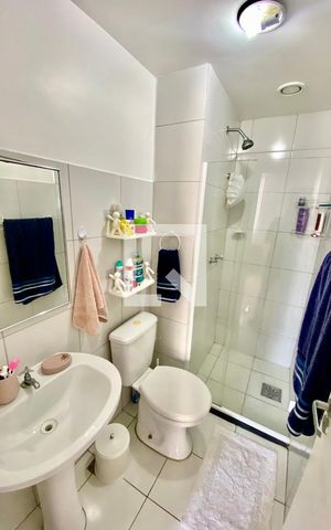 Apartamento à venda com 48m², 2 quartos e 1 vaga Apartamento à venda com 48m², 2 quartos e 1 vagaBanheiro