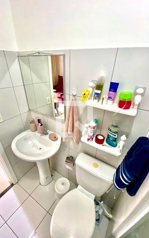 Apartamento à venda com 48m², 2 quartos e 1 vaga Apartamento à venda com 48m², 2 quartos e 1 vagaBanheiro