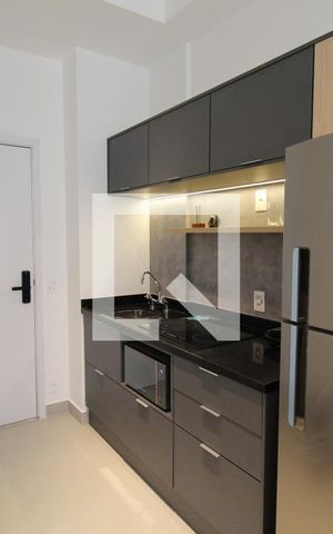 Studio à venda com 26m², 1 quarto e sem vagaCozinha