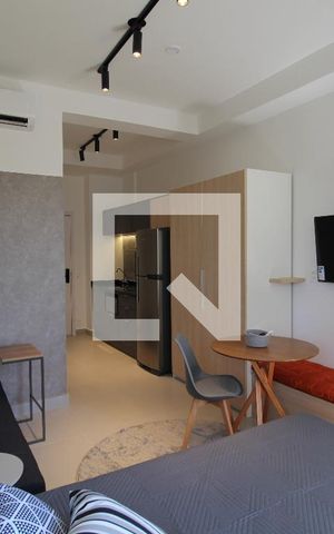 Studio à venda com 26m², 1 quarto e sem vagaSala/Quarto