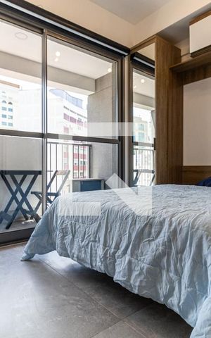 Studio para alugar com 24m², 1 quarto e sem vagaStudio - Cama retrátil