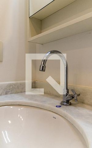 Studio para alugar com 24m², 1 quarto e sem vagaBanheiro - Torneira