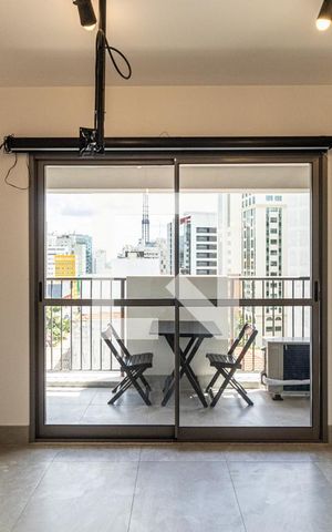 Studio para alugar com 24m², 1 quarto e sem vagaStudio