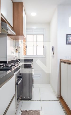 Apartamento à venda com 57m², 2 quartos e 1 vagaCozinha e Área de Serviço