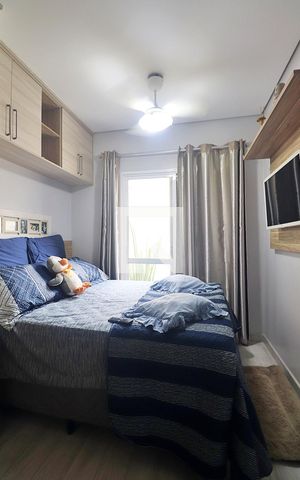 Apartamento à venda com 92m², 2 quartos e 1 vagaQuarto 1