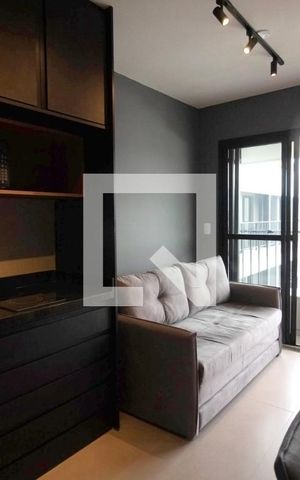 Studio para alugar com 29m², 1 quarto e sem vaga Studio para alugar com 29m², 1 quarto e sem vagaSala