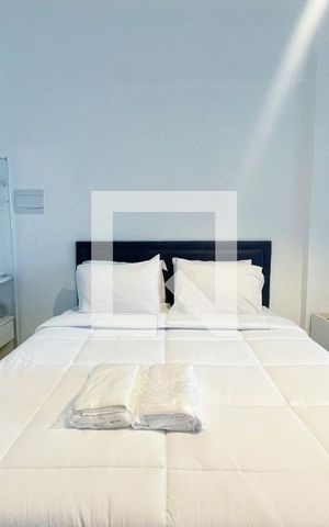 Studio para alugar com 33m², 1 quarto e sem vaga Studio para alugar com 33m², 1 quarto e sem vagaQuarto