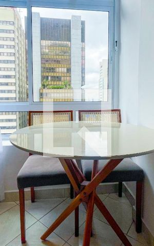 Studio para alugar com 33m², 1 quarto e sem vaga Studio para alugar com 33m², 1 quarto e sem vagaCozinha