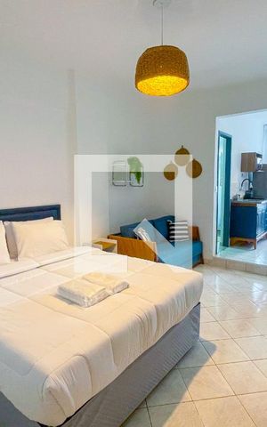 Studio para alugar com 33m², 1 quarto e sem vaga Studio para alugar com 33m², 1 quarto e sem vagaQuarto