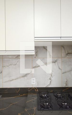 Apartamento para alugar com 36m², 2 quartos e 1 vagaDetalhe da cozinha