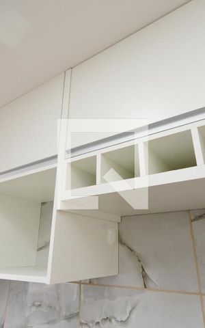 Apartamento para alugar com 36m², 2 quartos e 1 vagaDetalhe da cozinha