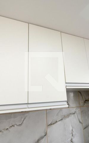 Apartamento para alugar com 36m², 2 quartos e 1 vagaDetalhe da cozinha