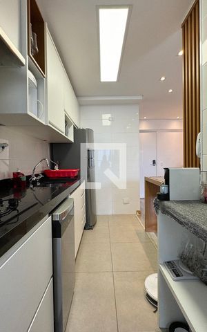 Apartamento à venda com 50m², 1 quarto e 1 vagaCozinha