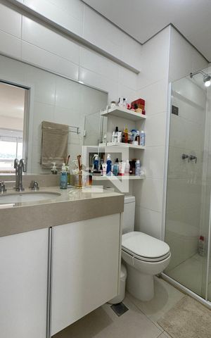 Apartamento à venda com 50m², 1 quarto e 1 vagaBanheiro da Suíte 1