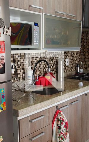 Apartamento à venda com 64m², 2 quartos e 1 vagaCozinha