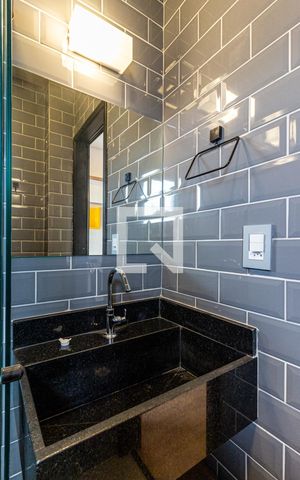Studio para alugar com 13m², 1 quarto e sem vagaBanheiro - Pia