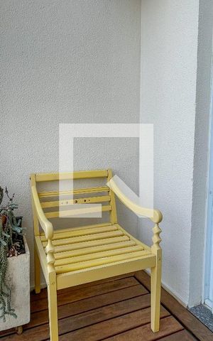 Apartamento para alugar com 50m², 1 quarto e 1 vagaVaranda da sala 