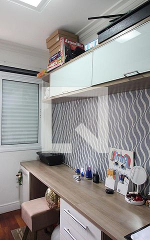 Apartamento à venda com 89m², 3 quartos e 2 vagasQuarto 3