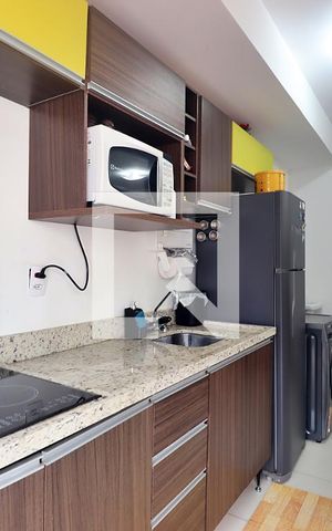 Apartamento à venda com 45m², 1 quarto e 1 vagaCozinha e Área de Serviço