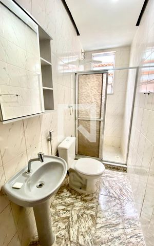 Apartamento para alugar com 62m², 2 quartos e sem vaga Apartamento para alugar com 62m², 2 quartos e sem vagaBanheiro