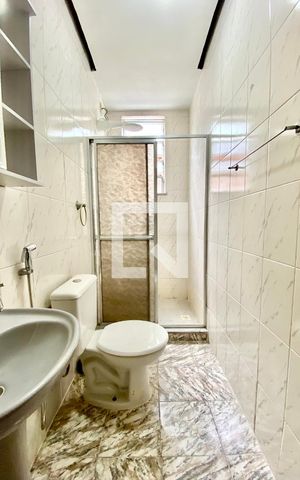 Apartamento para alugar com 62m², 2 quartos e sem vaga Apartamento para alugar com 62m², 2 quartos e sem vagaBanheiro