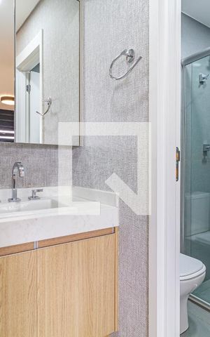 Apartamento para alugar com 45m², 1 quarto e sem vagaBanheiro