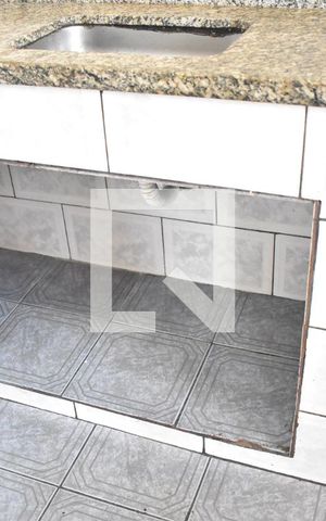 Casa à venda com 48m², 1 quarto e sem vagaDetalhe da cozinha