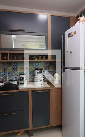 Apartamento à venda com 52m², 2 quartos e 1 vagaCozinha e Área de Serviço
