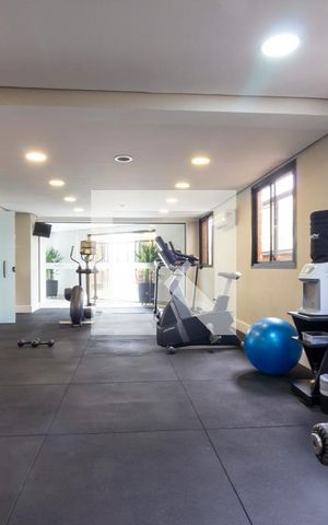 Studio para alugar com 45m², 1 quarto e 1 vagaAcademia