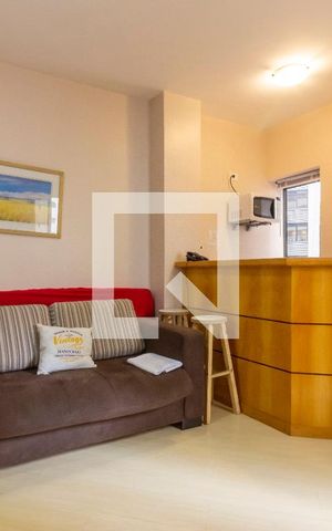 Studio para alugar com 45m², 1 quarto e 1 vagaSala