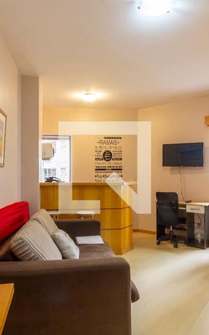 Studio para alugar com 45m², 1 quarto e 1 vagaSala