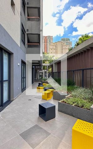 Studio à venda com 25m², 1 quarto e sem vagaÁrea Comum