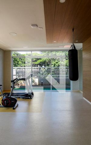 Apartamento para alugar com 41m², 1 quarto e 1 vaga Apartamento para alugar com 41m², 1 quarto e 1 vagaÁrea comum - Academia