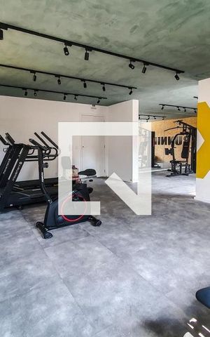 Apartamento para alugar com 25m², 1 quarto e sem vaga Apartamento para alugar com 25m², 1 quarto e sem vagaÁrea comum - Academia