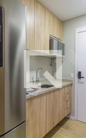 Studio à venda com 25m², 1 quarto e sem vagaCozinha